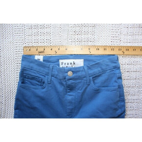 Frank & Eileen Sligo Skinny Jean Size 27 Italian Performance Denim Blue Casual - Picture 3 of 6